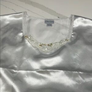 White Satin Nightgown - maybe 90’s vintage (??)